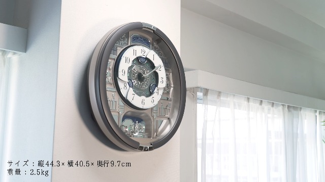 Amazon.co.jp: セイコークロック(Seiko Clock) 掛け時計 クオーツ時計